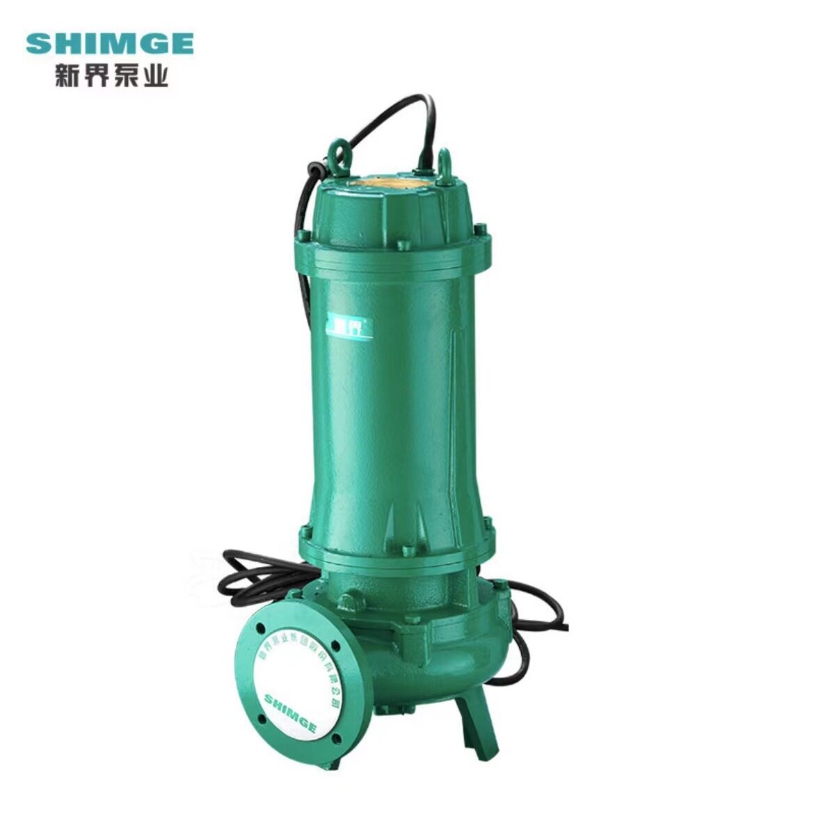 新界切割式污水泵380V家用化粪池抽粪潜水排污工业水泵图片