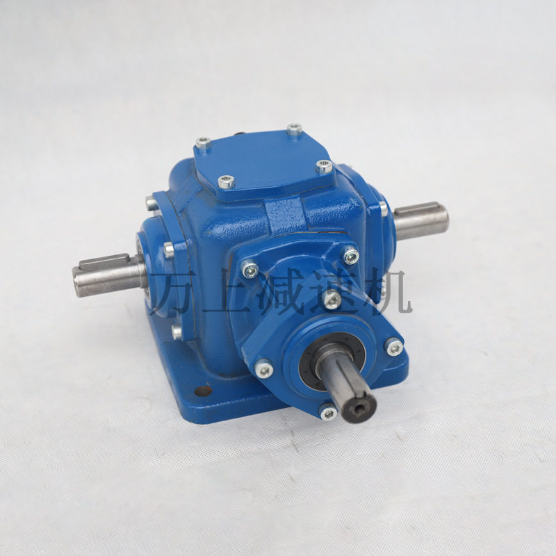 新品90度直角换向器 十字转角器t系列齿轮转向器 减速机 转向箱变