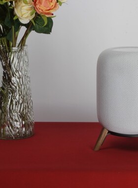 适用新Apple Homepod 2 支架苹果无线实木音响桌面支撑底座配件