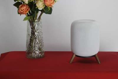 适用新Apple Homepod 2 支架苹果无线实木音响桌面支撑底座配件