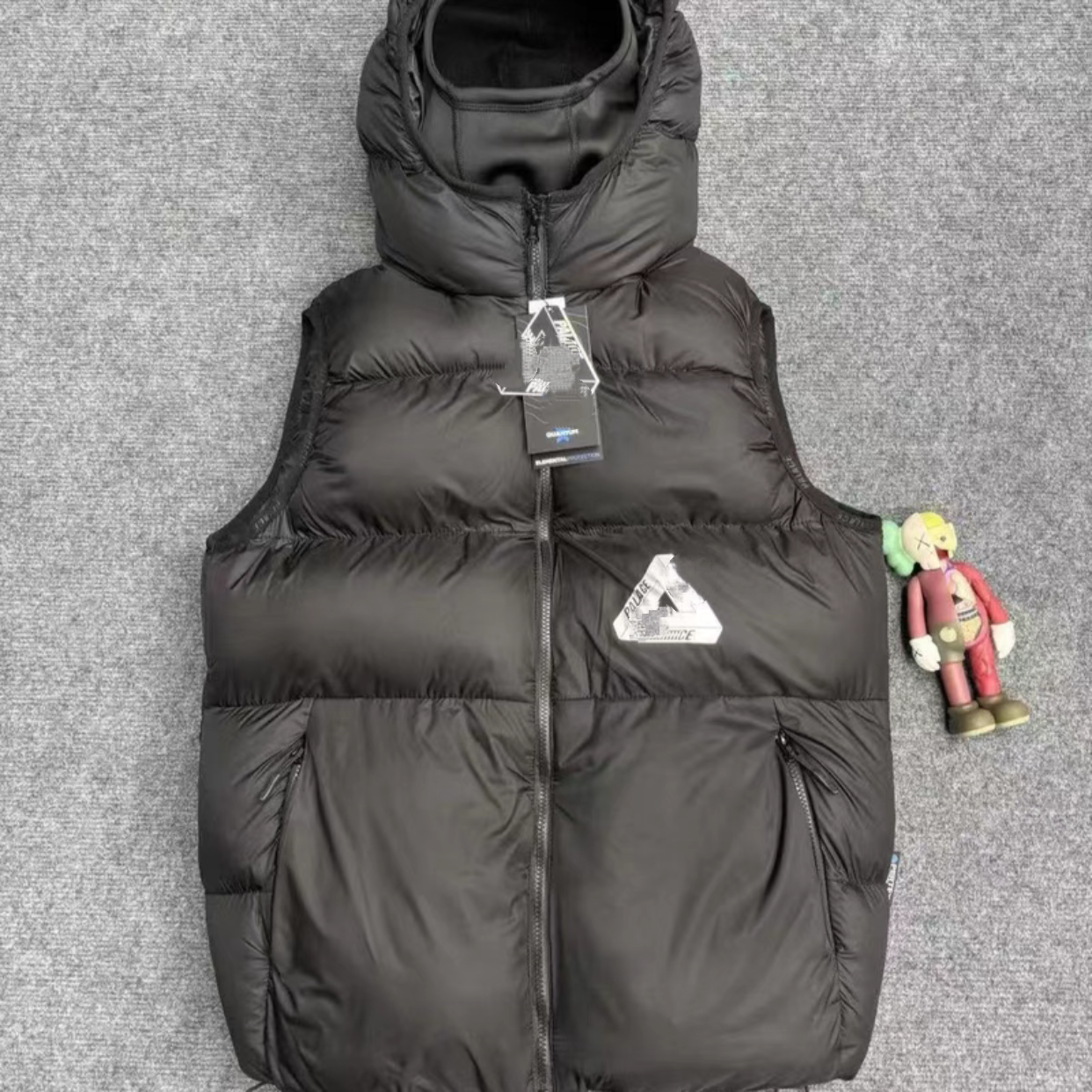 PA棉服马甲秋冬款休闲运动防水棉马甲