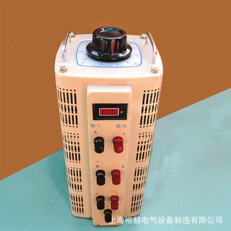 三相交流接触式调压器0-430V800V可调TSGC2高精度隔离调压变压器