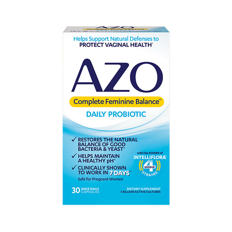 【26/07】AZO小蓝盒女性益生菌口服胶囊30粒 囤货慎拍