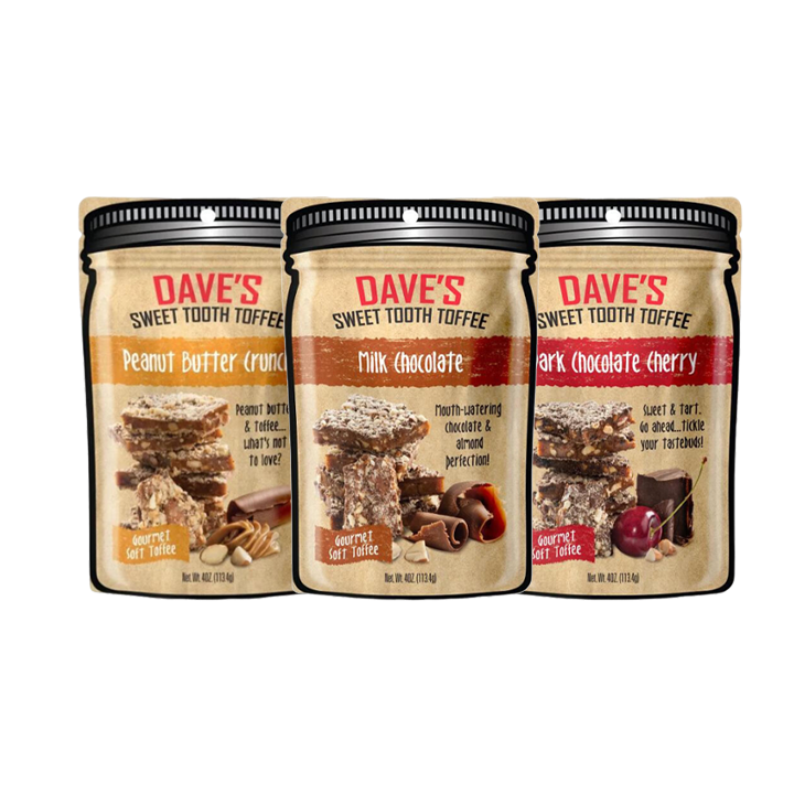 美国戴维斯太妃糖多口味Dave's