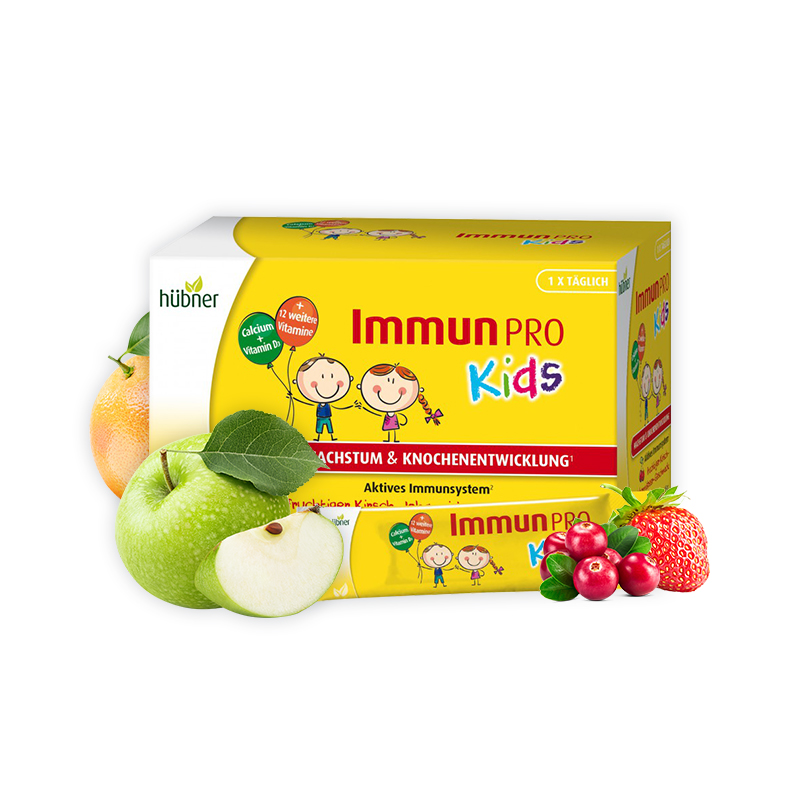 【26/04】德国Huebner郝柏娜儿童成长多维他便携条 15ml*15条/盒