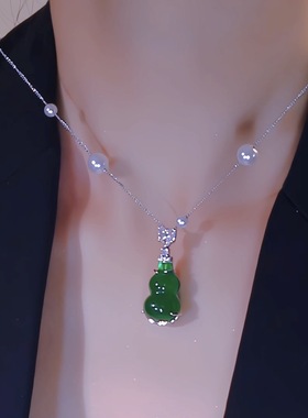 新中式如意吉祥葫芦项链女