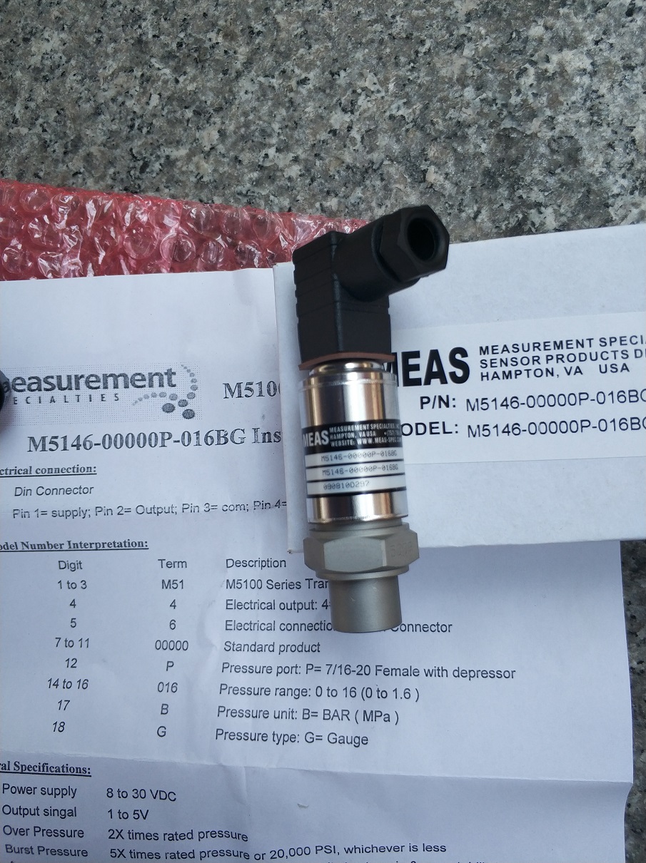 M5156-00000E-006BG压力传感器M5256-00000E-016BG特价