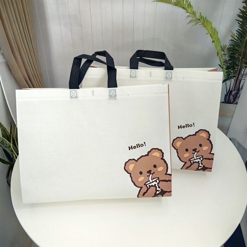 无纺布手提袋定制服装店购物袋子