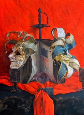 【编号20200213】限量俄罗斯画家Natasha 馆藏级复刻油画