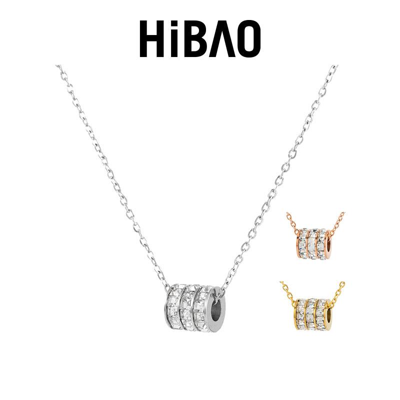 HIBAO喜小宝轻奢镶钻小蛮腰项链