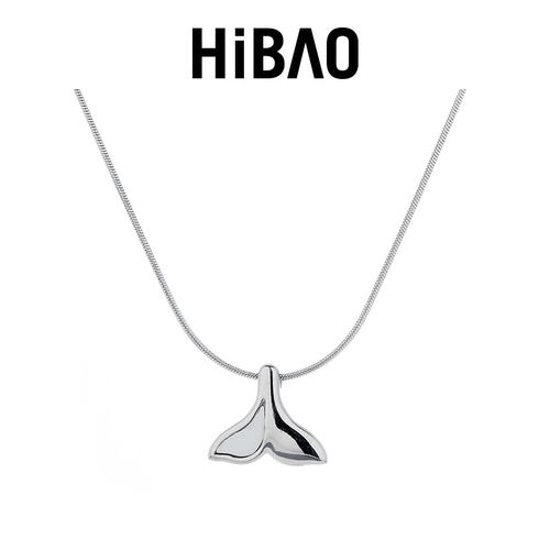 HIBAO喜小宝鱼尾项链女不掉色