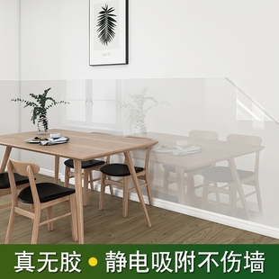 墙面保护膜家用墙壁防潮防脏可涂鸦墙体防护墙膜透明静电吸附墙贴