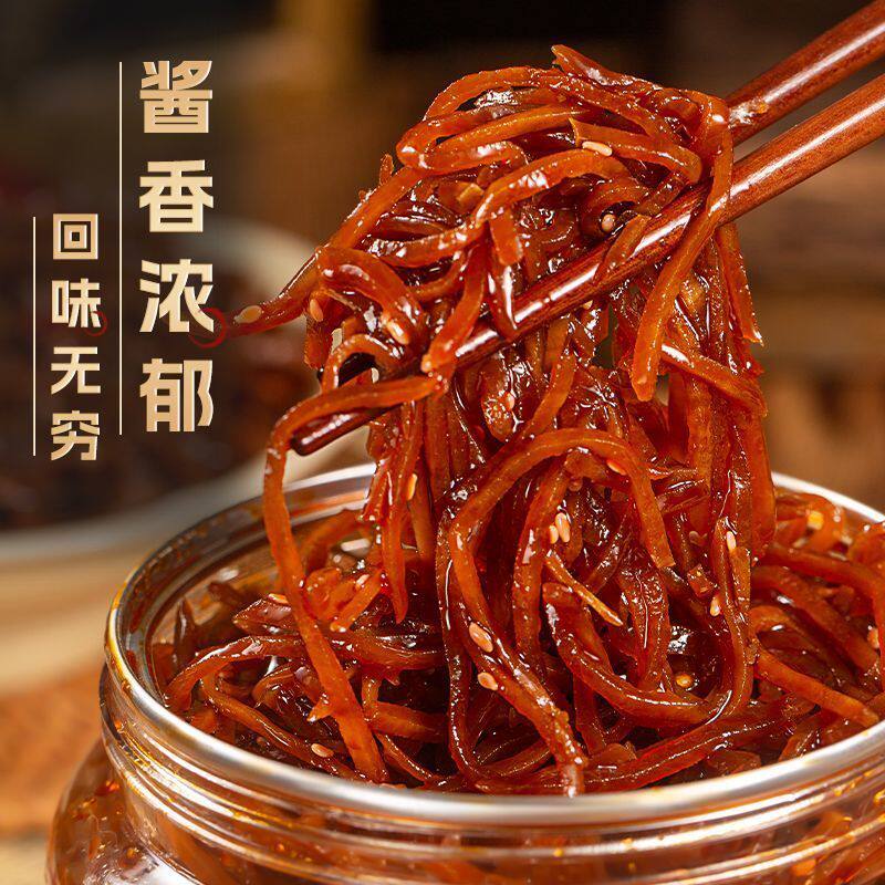 南大堡麻仁香丝腌制咸菜丝芥菜丝酱香疙瘩丝大袋装下饭配粥开胃菜