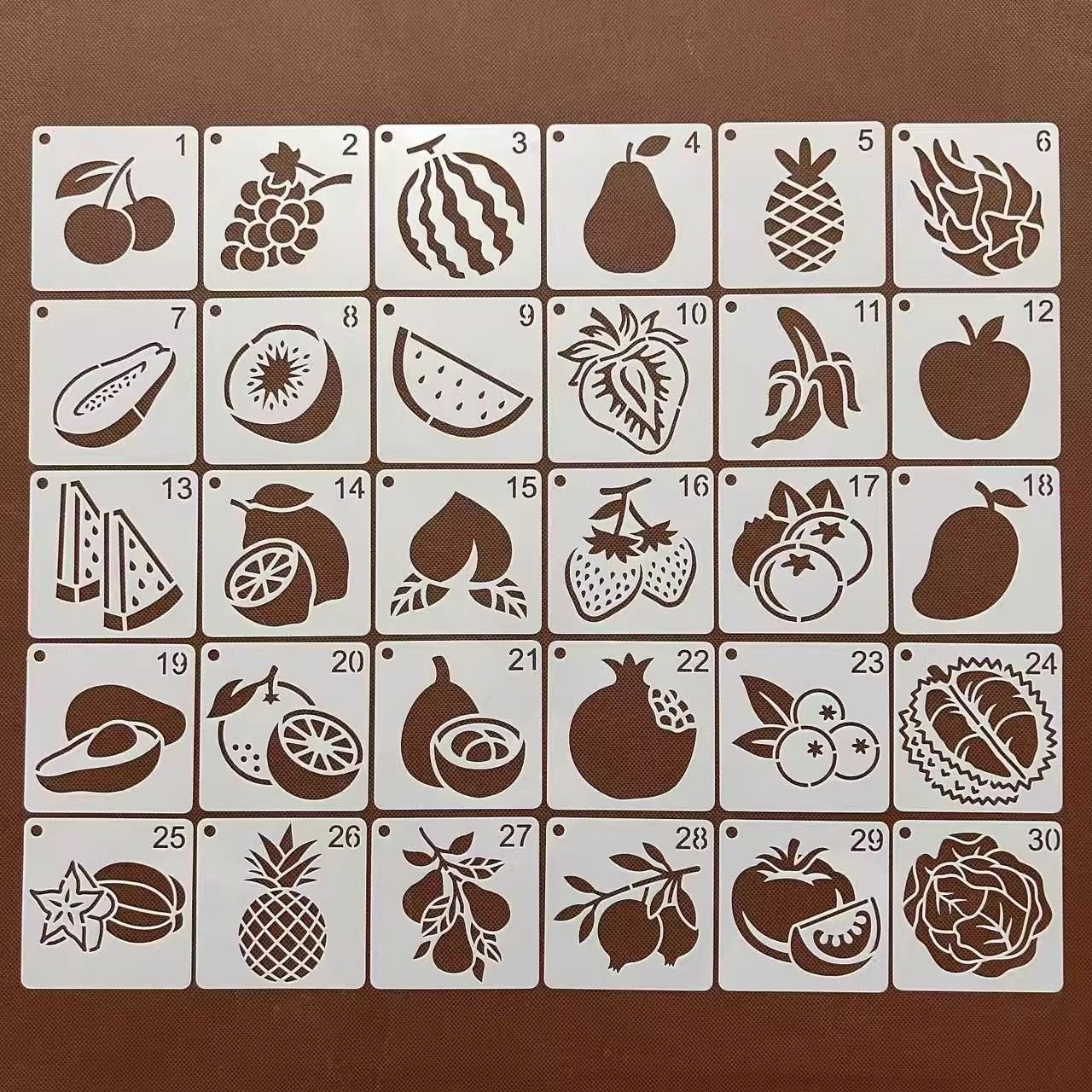 水果蔬菜系列小号画尺手账镂空花边校园儿童涂鸦多种镂空绘画模版,文具电教/文化用品/商务用品,手抄报模板,淘宝优惠券,粉丝福利购,淘宝优惠卷