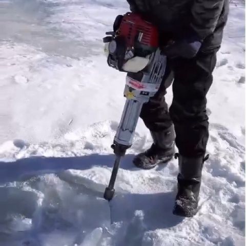 四冲程汽油大功率凿冰神