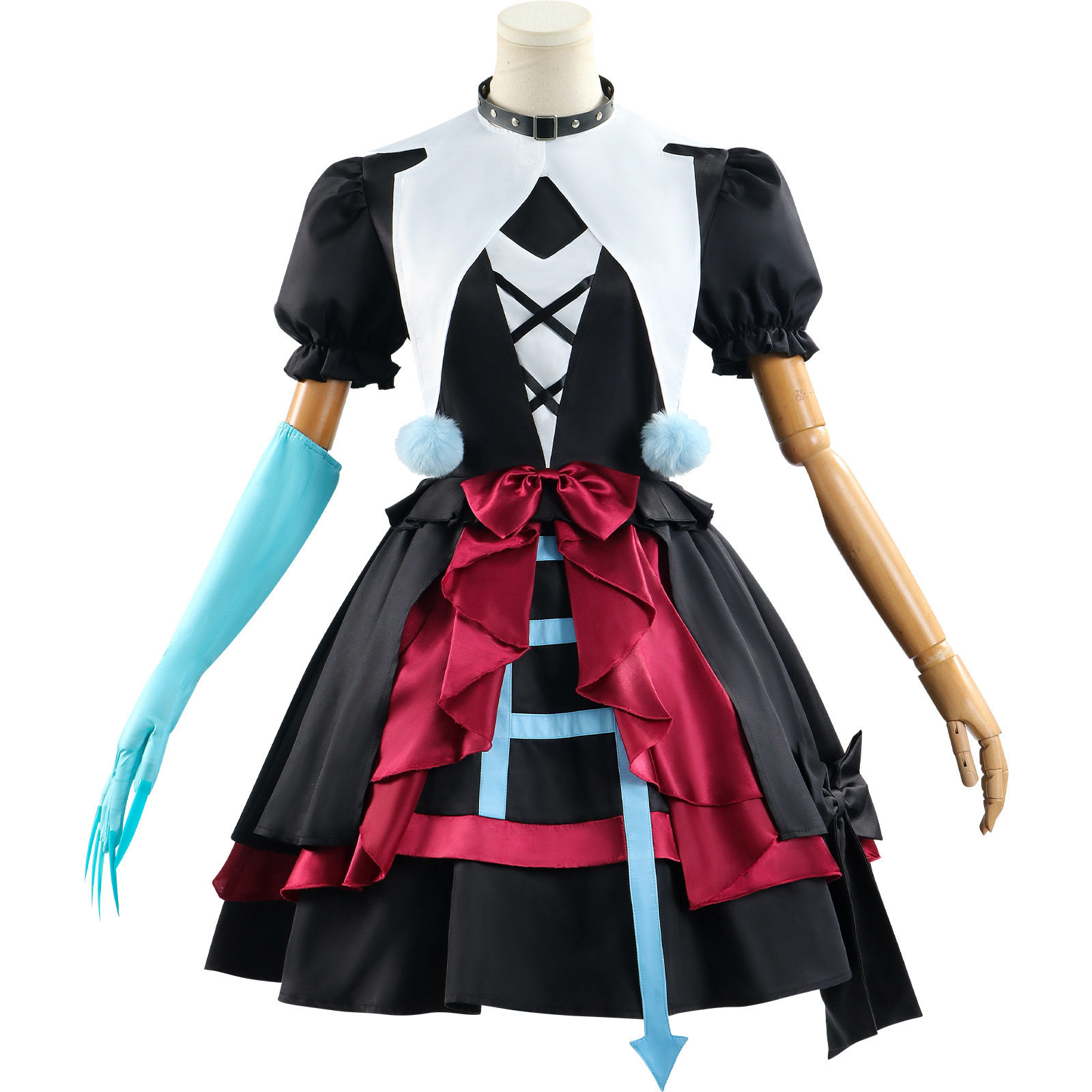 漫多蛋仔派对斯黛拉cos服逃出惊魂夜哑女斯黛拉cosplay动漫服装