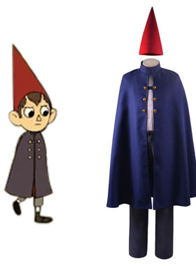 花园墙外cos服Over the GardenWall沃特Wirt披风斗篷全套工厂现货