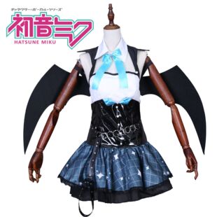 初音未来小浣熊cosplay服装miku服全套联动小恶魔cos服套装女衣服