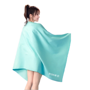 洲克游泳速干浴巾成人男女专业大吸水毛巾zoke2026新款冬天保暖