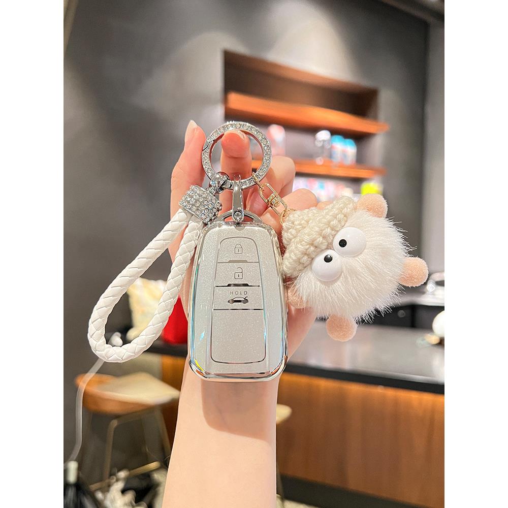 适用于丰田凯美瑞钥匙套荣放rav4卡罗拉雷凌亚洲龙威兰达汉兰达车