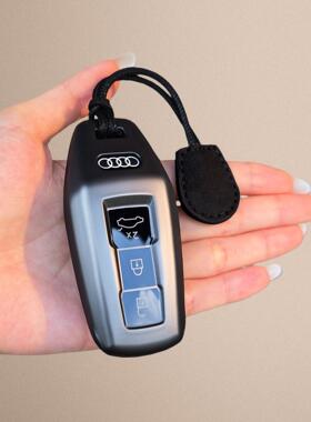适用于奥迪A5L钥匙套26款A6Letron新汽车配件Q6Letron专用壳包扣