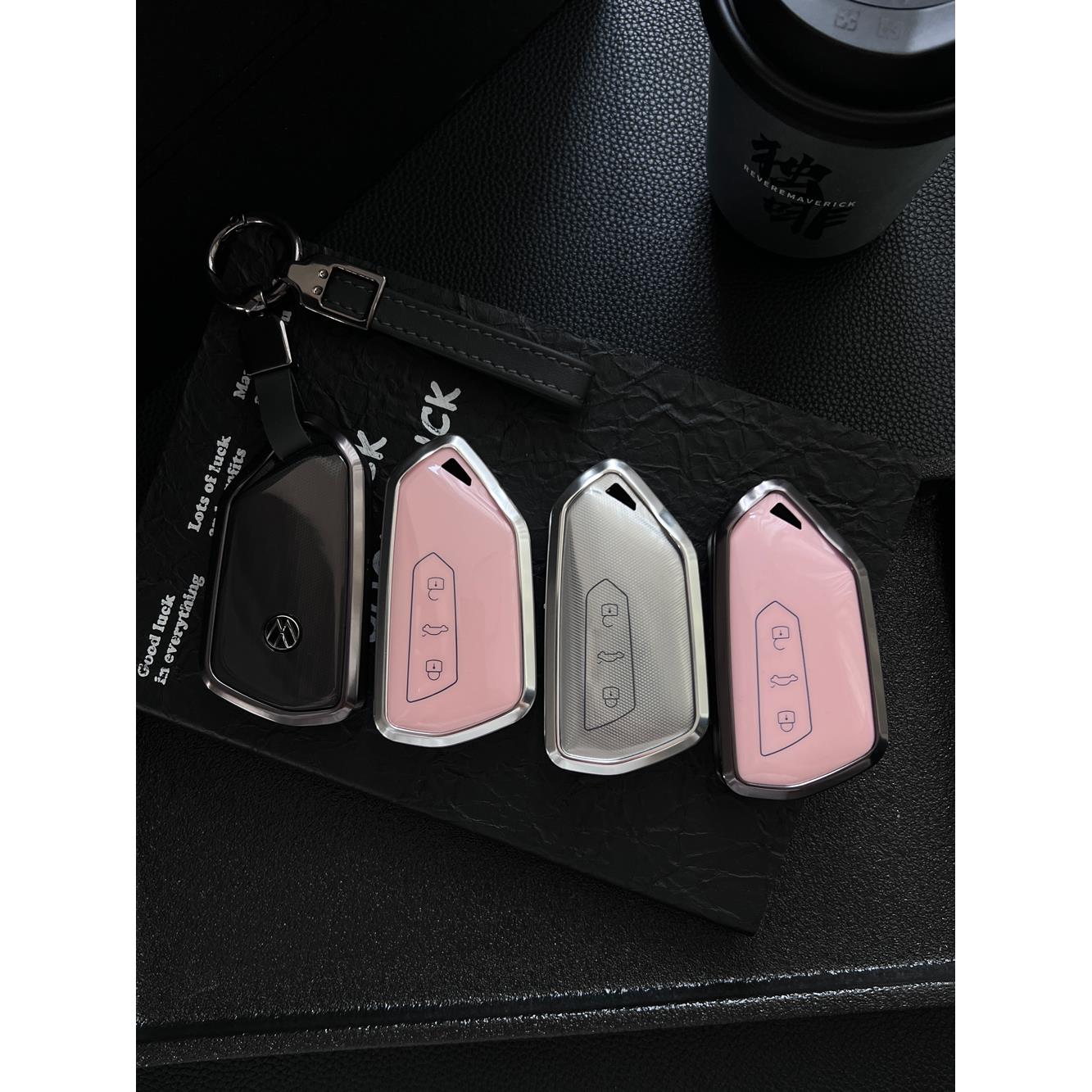 适用大众钥匙套女迈腾帕萨特壳CC速腾宝来扣途岳探岳朗逸车途观L