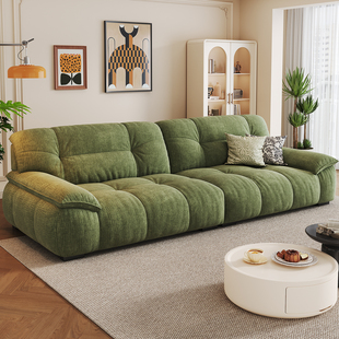 云朵雪尼尔布艺沙发现代简约小户型客厅2026新款 大象耳朵泡芙沙发