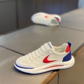 2023夏季 潮流百搭摇摇底男士 新款 男鞋 布面厚底时尚 透气老爹鞋 单鞋