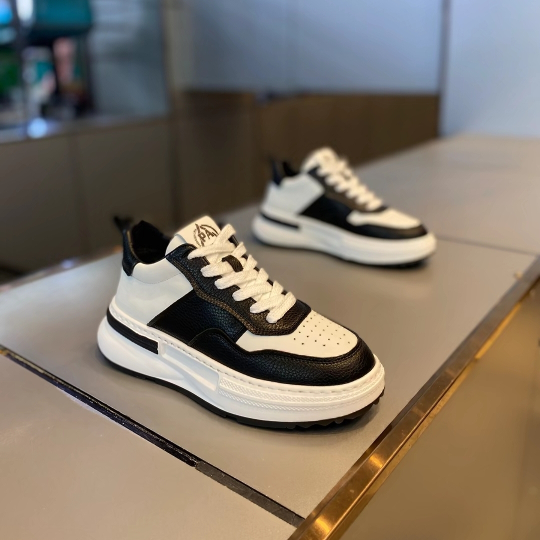 男鞋新款透气舒适老爹鞋小白鞋