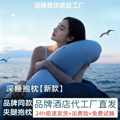 亚之朵星级酒店同款深睡抱枕沙发孕妇侧靠枕靠垫长条睡觉夹式枕头