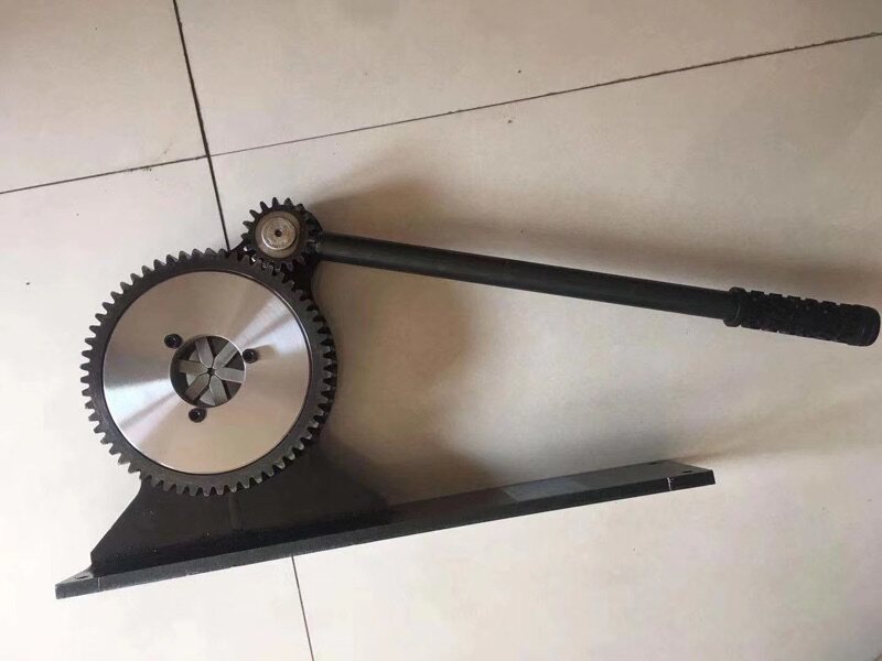新型8牙手动齿轮锁管机压管机压扣铆管机锁扣机外径6-32毫米管子