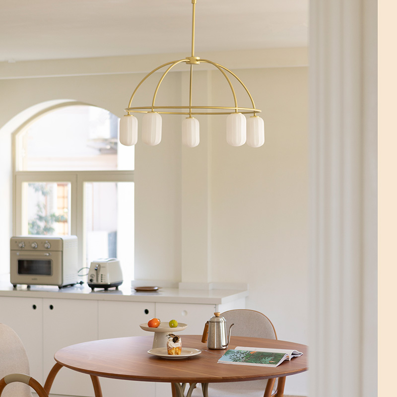 arch玻璃灯罩优雅大气客餐厅吊灯