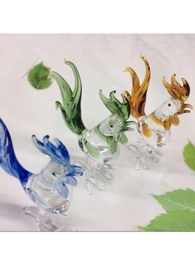 水晶工艺品 玻璃艺术 家居 婚庆摆设 商务礼品 十二生肖 鸡