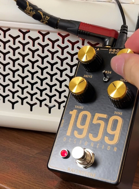 Ravenstone 1959 Marshall类失真单块效果器，台产现货