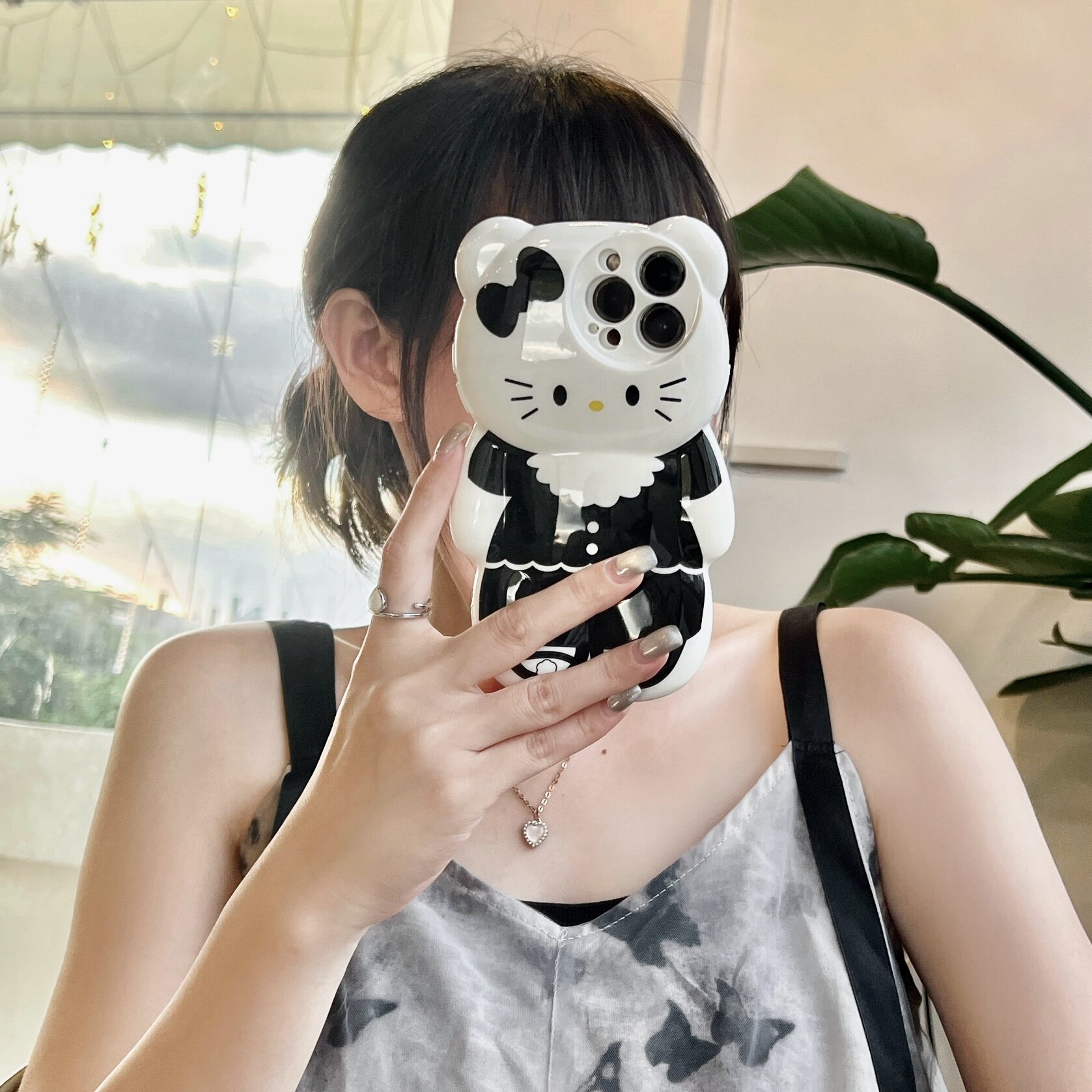 凯蒂猫可爱立体公仔小熊手机壳