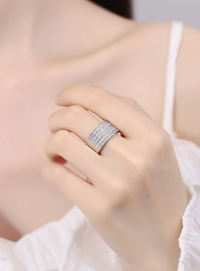 欧美时尚新款潮镶钻戒指