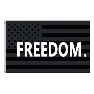 Nacilerto Charlie Kirk Freedom Flag3X5FT旗帜横幅户外