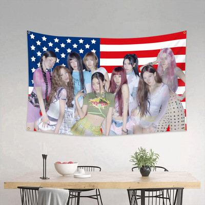 Twice4旗帜挂布90150cm3x5f