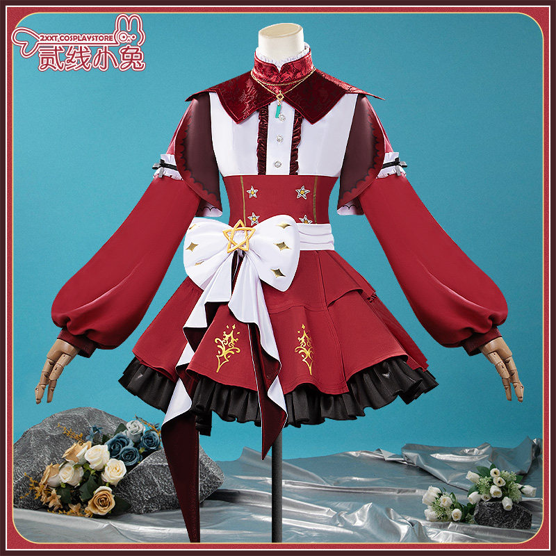 二线小兔赛马娘cos服红色梦想决胜服cosplay服装红色梦想cos服