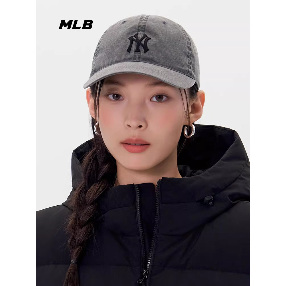 MLB官方 男女情侣时尚百搭韩系运动软顶棒球帽25春夏新款CPB14