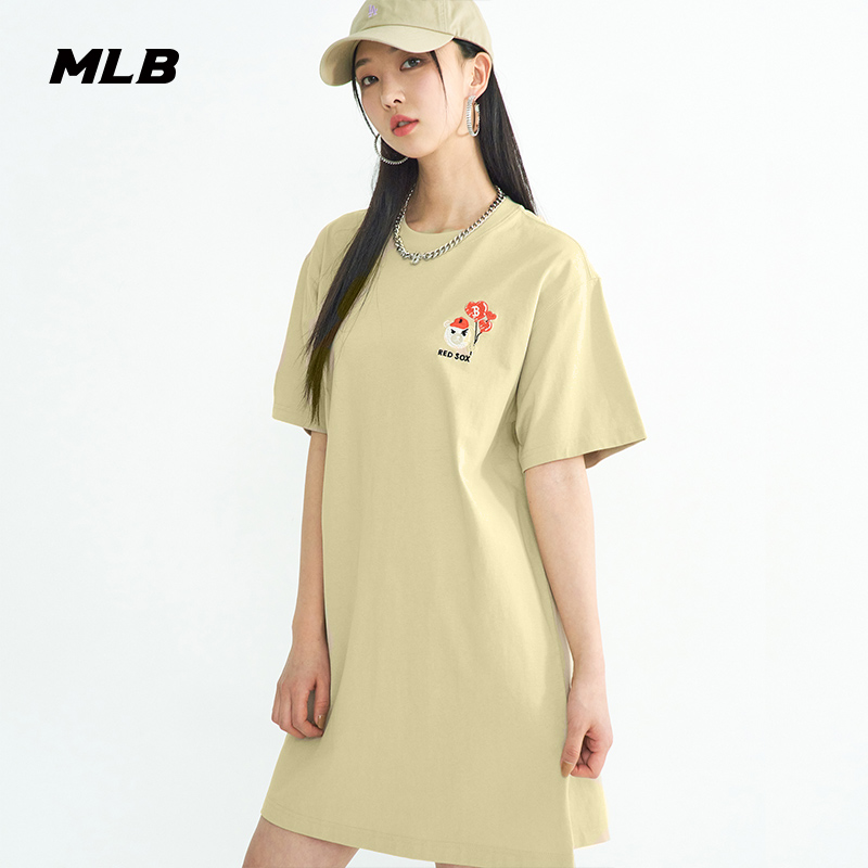春季刺绣短裙皱眉熊休闲百搭