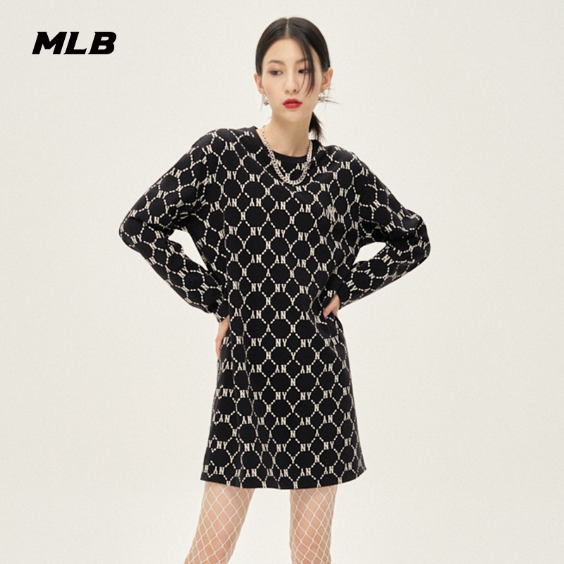 mlb官方复古时尚连衣裙