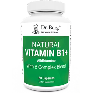 DR.BERG伯格医生蒜硫胺素维生素b1维生素片B族营养神经部分临期