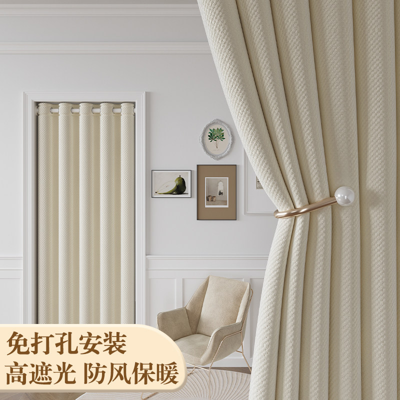 门帘加厚加密挡风隔热图片
