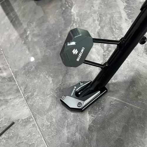 适用铃木脚撑UY加大垫铝合金改装