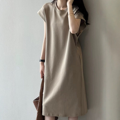 Flying sleeve loose dress T-shirt skirt飞飞袖宽松连衣裙T恤裙