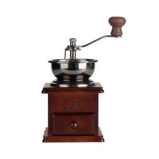 鸣感复古磨豆机咖啡豆手磨咖啡磨粉机研磨器手摇磨豆机小型咖啡机