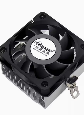 华夏浩风电脑370CPU散热器6cm奔三815/810cpuP3风扇 6015三线 12V