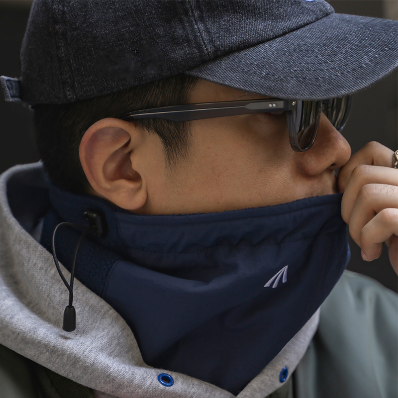 古叔的着秋冬可拆卸机能通用围脖