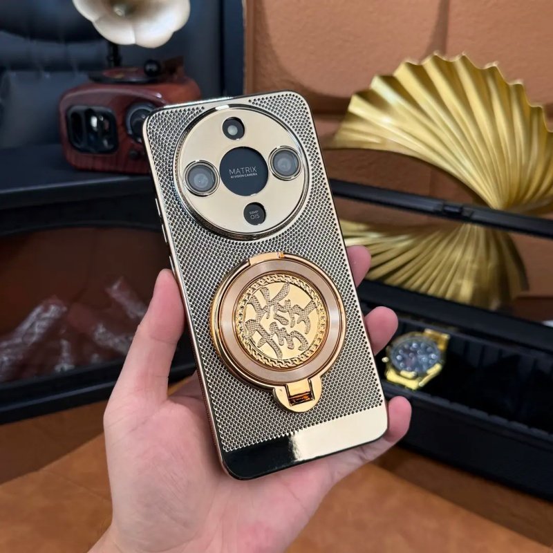 【解压陀螺+高清镜头膜】适用荣耀x70手机壳新款x60pro电镀